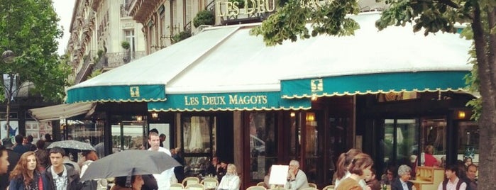 Les Deux Magots is one of A Moveable Feast: Paris.