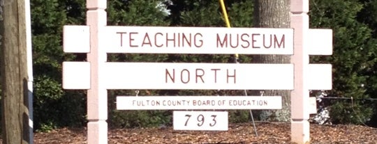 Teaching Museum North is one of Visit Roswell, GA.