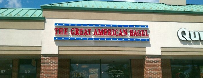 Great American Bagel is one of Locais curtidos por michelle.