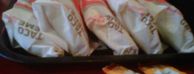 Taco Bell is one of My places  :D.