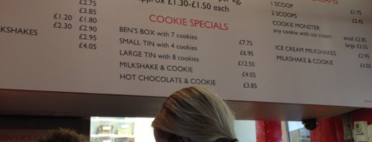 Ben's Cookies is one of Cake & Patisserie London.