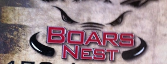 Boar's Nest BBQ is one of Fay.