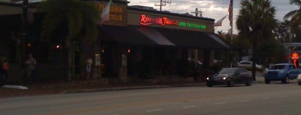 Rocco's Tacos and Tequila Bar is one of The Las Olas Experience.