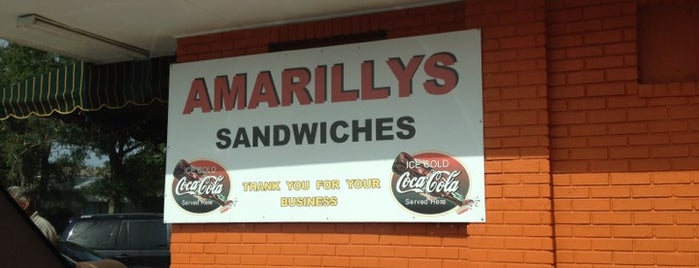 Amarilly's Sandwiches & More is one of favorite spots.