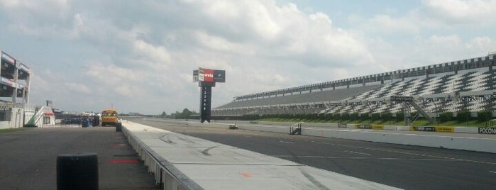 Pocono Raceway is one of NASCAR.
