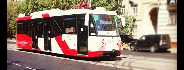 Трамвай № 37 is one of Трамваи (Наземный общественный транспорт).