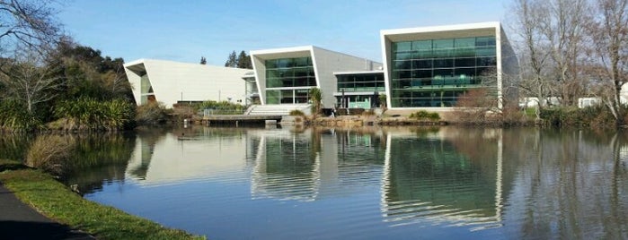 University of Waikato is one of Orte, die John gefallen.