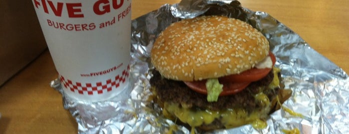 Five Guys is one of Restaurants I've Visited.