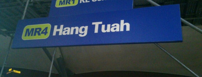 RapidKL Hang Tuah (MR4) Monorail Station is one of Go Outdoor, MY #4.
