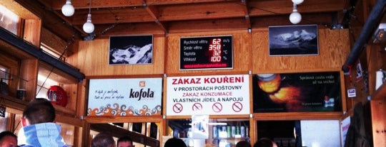 Česká poštovna na Sněžce is one of ČR rozhledny.