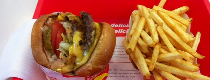 In-N-Out Burger is one of Fave Restaurants.