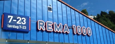 Rema 1000 is one of Orte, die Tina gefallen.