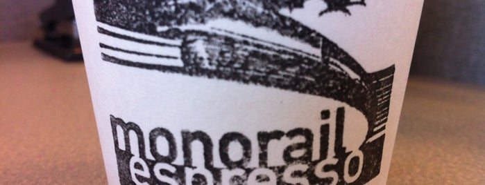 Monorail Espresso is one of Locais curtidos por Nathan.