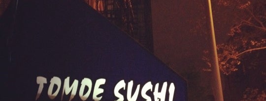 Tomoe Sushi is one of good dinner spots south of 14th St..