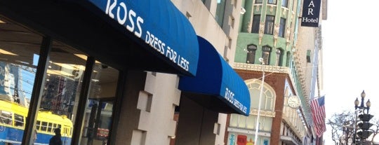 Ross Dress for Less is one of SF shopping.