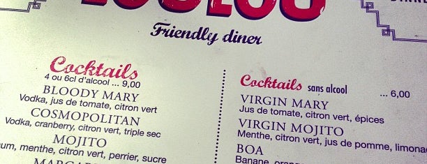 Loulou' Friendly Diner is one of Bar Paris.