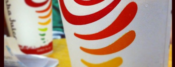 Jamba Juice is one of Mark.