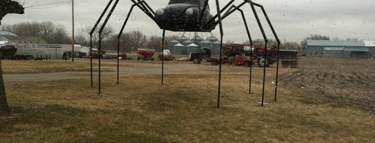 Giant Spider Made Out of a VW Bug is one of usa.