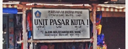 Pasar Kuta 1 is one of Lugares favoritos de Ibu Widi.