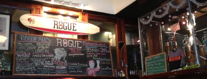 Rogue Ales Public House & Distillery is one of Craft on Draft.