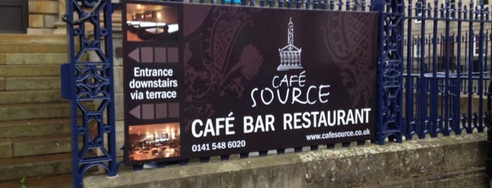 Cafe Source is one of Lieux qui ont plu à Simon.