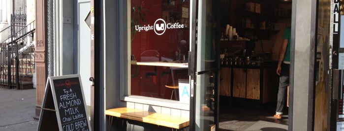 Upright Coffee is one of NYC Coffee Shops.