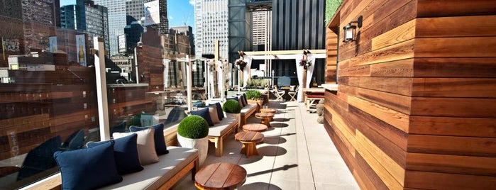 Rooftop bars