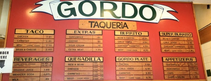 Gordo Taqueria is one of East Bay.