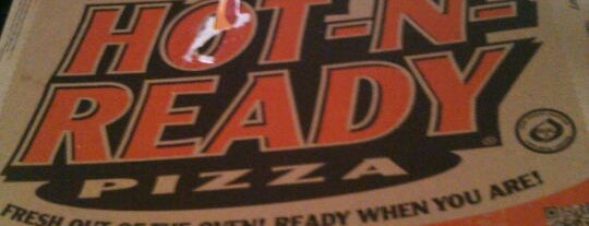 Little Caesar's Pizza is one of Joe's faves.