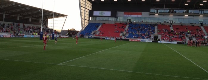 AJ Bell Stadium is one of Rugby League 2014 season.