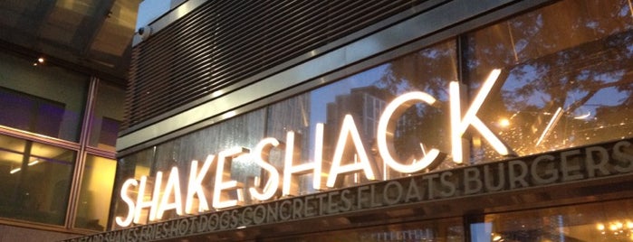 Shake Shack is one of Favorite Restaurants/Bars.