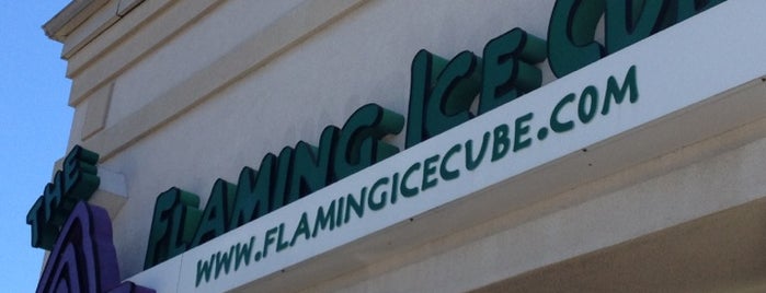 Flaming Ice Cube is one of Lieux qui ont plu à Gregg.
