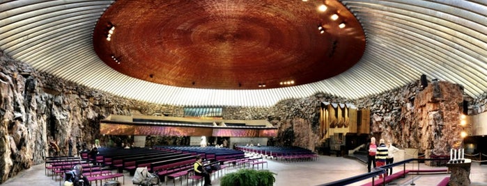 Temppeliaukio Church is one of Temo's Saved Places.