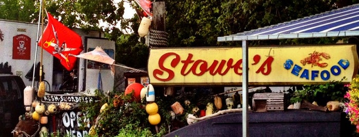Stowe's Seafood is one of Southern New England Clam Shacks.