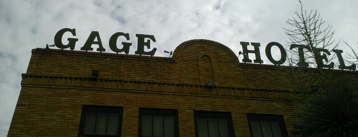 Gage Hotel is one of Places To See - Texas.