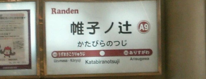 가타비라노쓰지 역 (A8) is one of キッカソンお役立ちスポット.