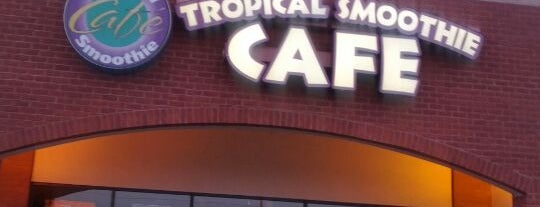 Tropical Smoothie Café is one of Tempat yang Disimpan George.