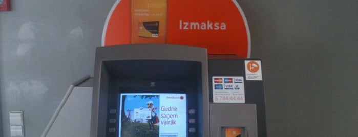 Swedbank bankomāts - ATM (Elijas iela 17) is one of Swedbank bankomāti Rīgā.