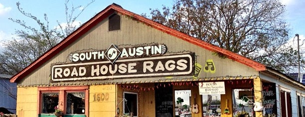 Roadhouse Rags is one of Austin Unique Shops.