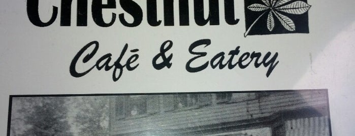 Chestnut Café & Eatery is one of Lizzie'nin Kaydettiği Mekanlar.
