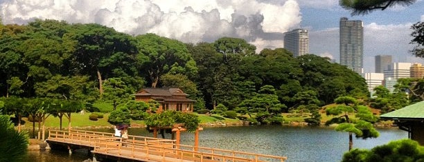 Hamarikyu Gardens is one of Lugares imperdibles en Japón.