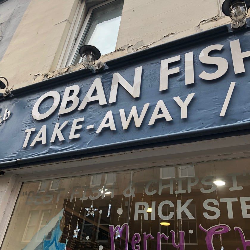 Oban Fish and Chip Shop - Fish and Chips Shop,Fast Food Restaurant - bar,fish,healthy food,chips,great value,good for groups,haddock,hand cut