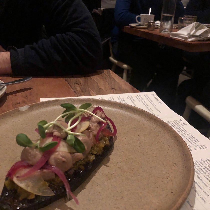 Suerte - Mexican Restaurant - brunch food,dinner,margaritas,appetizers,mango,spacious,quesadillas,yogurt,peaches,pork belly,tamales,mezcal,barbacoa,wagyu beef,squash,beets,lentils,Diablo,bean dip,black magic oil,carrot tostada