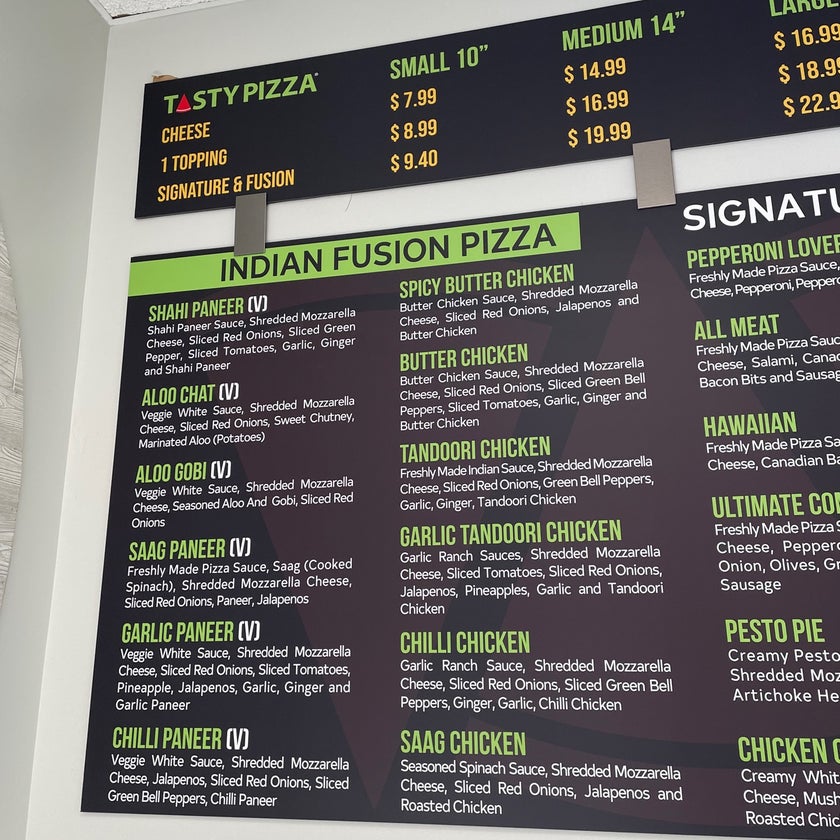 Tasty Pizza - Pizzeria,American Restaurant,Indian Restaurant,Pizza,Indian,Chicken Wings - 