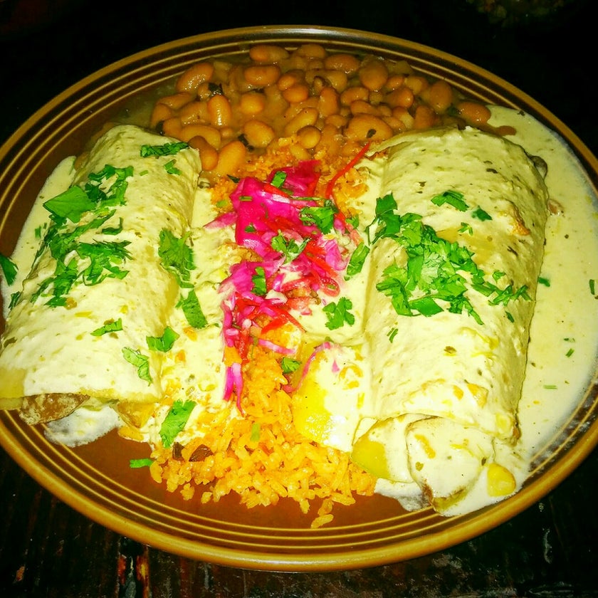 Tropisueño - Burger Joint,Taco Restaurant,Spanish Restaurant - meats,alcohol,chicken,Mexican food,fruit,soup,salads,well,lunch,town,rice,city,spicy food,outdoor seating,lines,liquor,dinner,chips,free stuff,crowded,movies,great value,happy hour,homemade food,takes reservations,margaritas,chili,appetizers,big portions,oranges,trendy,salsa,vanilla,quesadillas,sangria,pineapple,good for a quick meal,quick service,mayonnaise,off-menu items,queso,tequila,horchata,watermelon,tamales,micheladas,fresh made,tortas,artisan,habanero,good for groups,fun atmosphere,good for special occasions,cochinita,cactus,fried plantains,taqueria,camarones,paleo food,chile verde,Mexican Coke,variety of sauces,cerviche