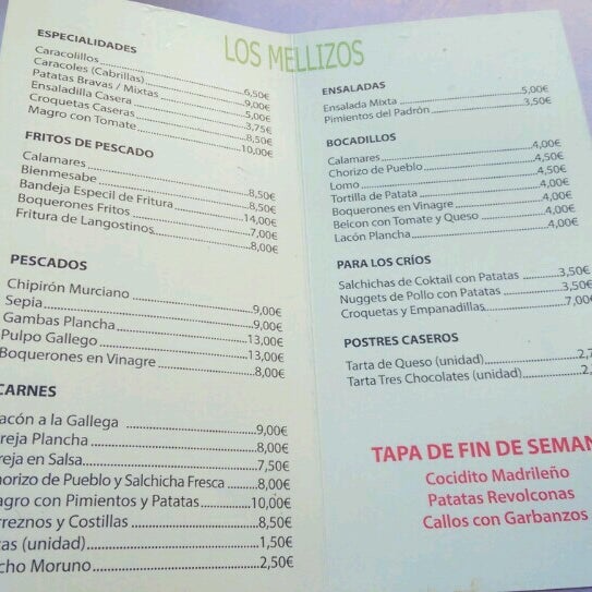 Bar los Mellizos - Bar,Tapas Restaurant - 