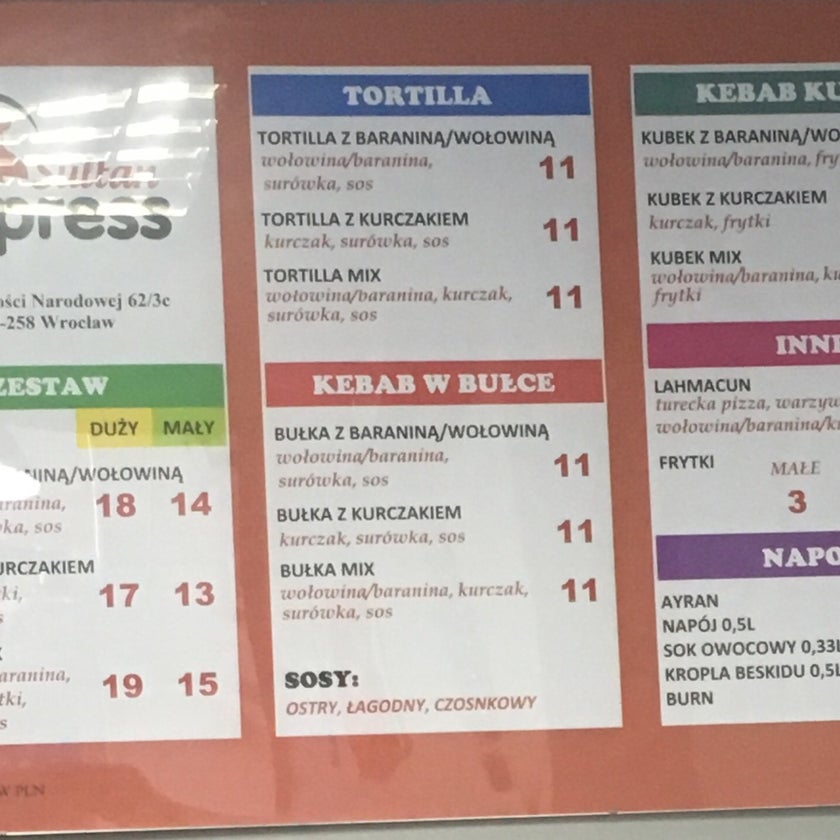 Sultan Express - Kebab Restaurant - bar,crowded,good for a quick meal