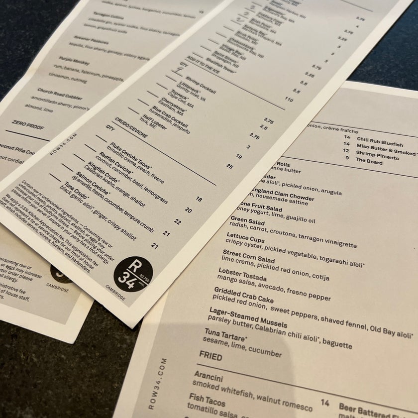Row 34 - Seafood Restaurant,Seafood,Beer Bar - 