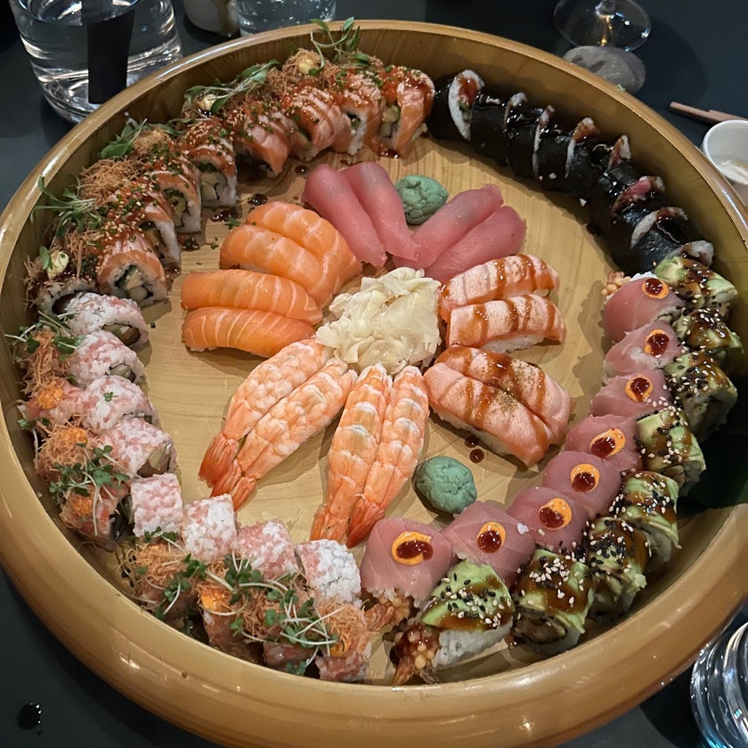 Sticks 'n' Sushi UK - Sushi Restaurant - friendly staff,salads,sushi