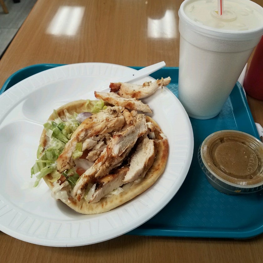 Chicken Planet - BBQ Joint,American Restaurant,Fast Food Restaurant - chicken,inexpensive,lunch,casual,crowded,great value,authentic,good for a quick meal,pita,BBQ sauce